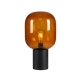 Brooklyn lampka stołowa 1xE27 108294 czarna, brązowa Markslojd