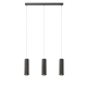 Costilla Straight lampa wisząca 3xGU10 108473 szara Markslojd