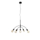Cygnus lampa wisząca 5xE27 108286 czarna Markslojd