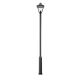 Dandy IP44 lampa słupowa 1xE27 107120 czarna, przezroczysta Markslojd