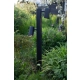 Garden 24 Cylinder IP44 słupek LED 12,5W 560lm 3000K 108486 czarna, transparentna