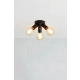 Mazzo lampa sufitowa 3xE27 108549 czarna