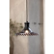 Novia lampa wisząca 1xE27 108854 czarna, dymna