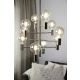 Paris lampa wisząca 10xE27 108117 mosiężna