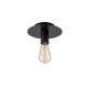 Piatto lampa sufitowa 1xE27 108540 czarna Markslojd