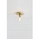 Piatto lampa sufitowa 1xE27 108541 mosiężna