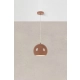 Pop lampa wisząca 1xGU10 108990 brązowa