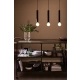 Sencillo lampa wisząca 3xE27 108262 czarna