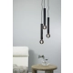 Sencillo lampa wisząca 3xE27 108435 czarna