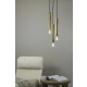 Sencillo lampa wisząca 3xE27 108436 mosiężna