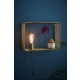 Shelf kinkiet 1xE27 107815 złoty