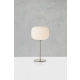 Sober lampka stołowa 1xE27 109007 biała, nikiel satynowy