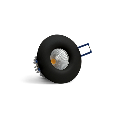 OXYLED MEZO RO Ø 81 mm oprawa wbudowywana LED 10 W 829 lm 3000 K lub 4000 K czarna