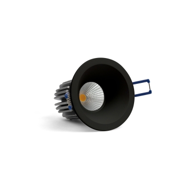 PERO RO Ø 83 mm oprawa wbudowywana LED 10 W 829 lm 3000 K lub 4000 K czarna