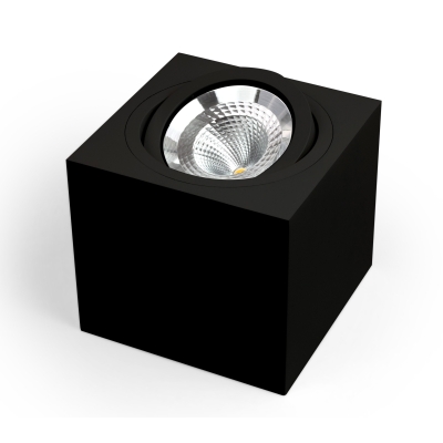 SASARI SQ 9,1cm oprawa sufitowa LED 6W 430lm 3000K lub 4000K czarna