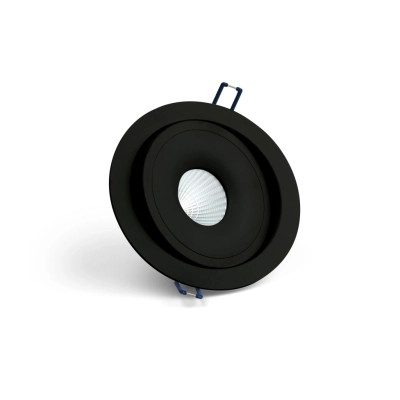 STILLO RO LED 8W lampa wpuszczana czarna Home&Decor Oxy LED