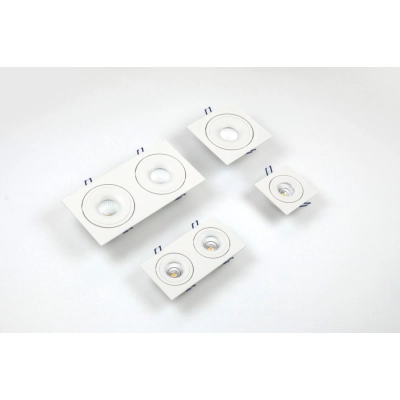 STILLO SQ LED 15W lampa wpuszczana biała Home&Decor Oxy LED